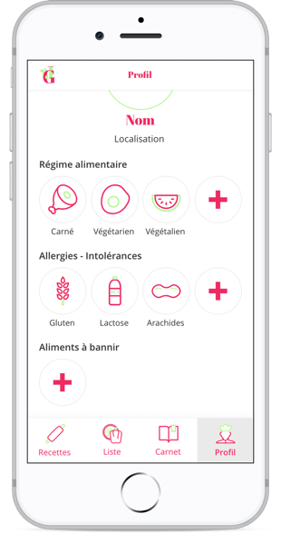 Création du profil - Deuxième partie