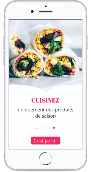 Onboarding 3 : CUISINEZ uniquement des produits de saison