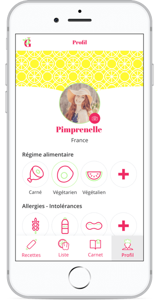 Profil rempli - Première partie