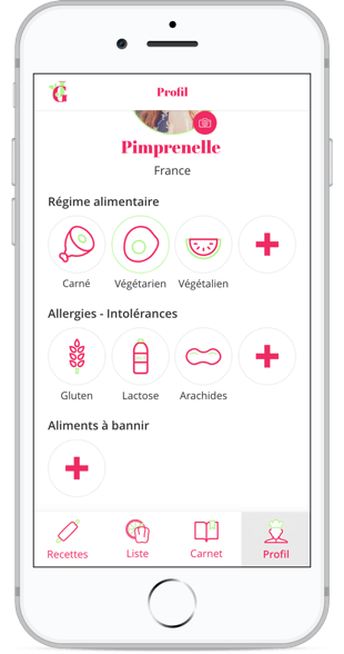 Profil rempli - Deuxième partie