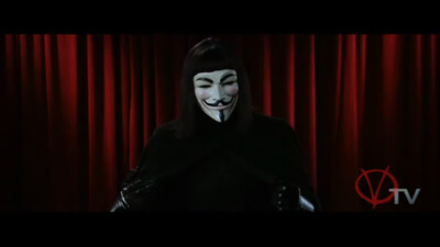 Premier extrait : V faisant un discours à la population londonienne